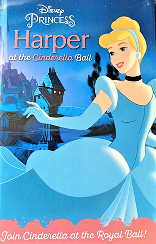 Disney Princess Harper at the Cinderella Ball